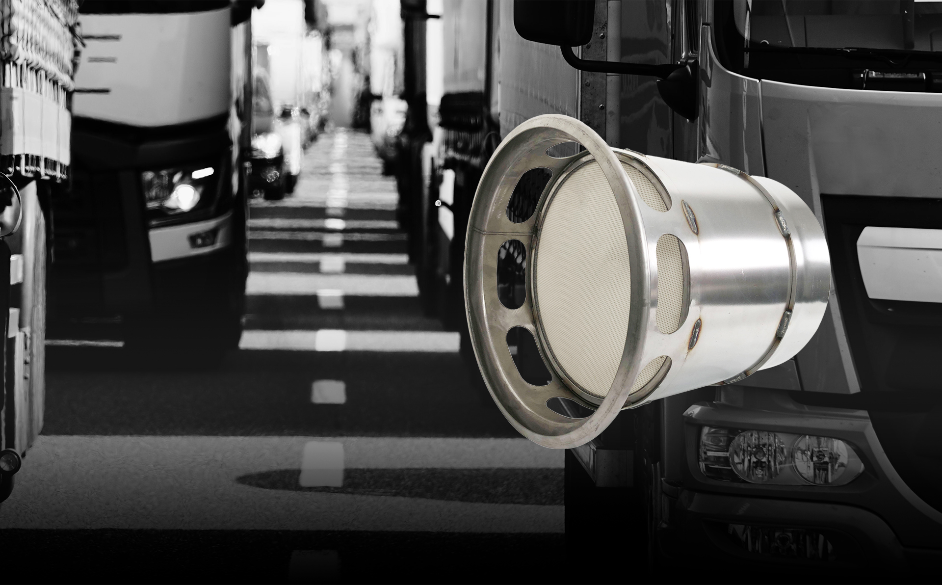 OE-quality DPF and clamp kits for European heavy-duty trucks